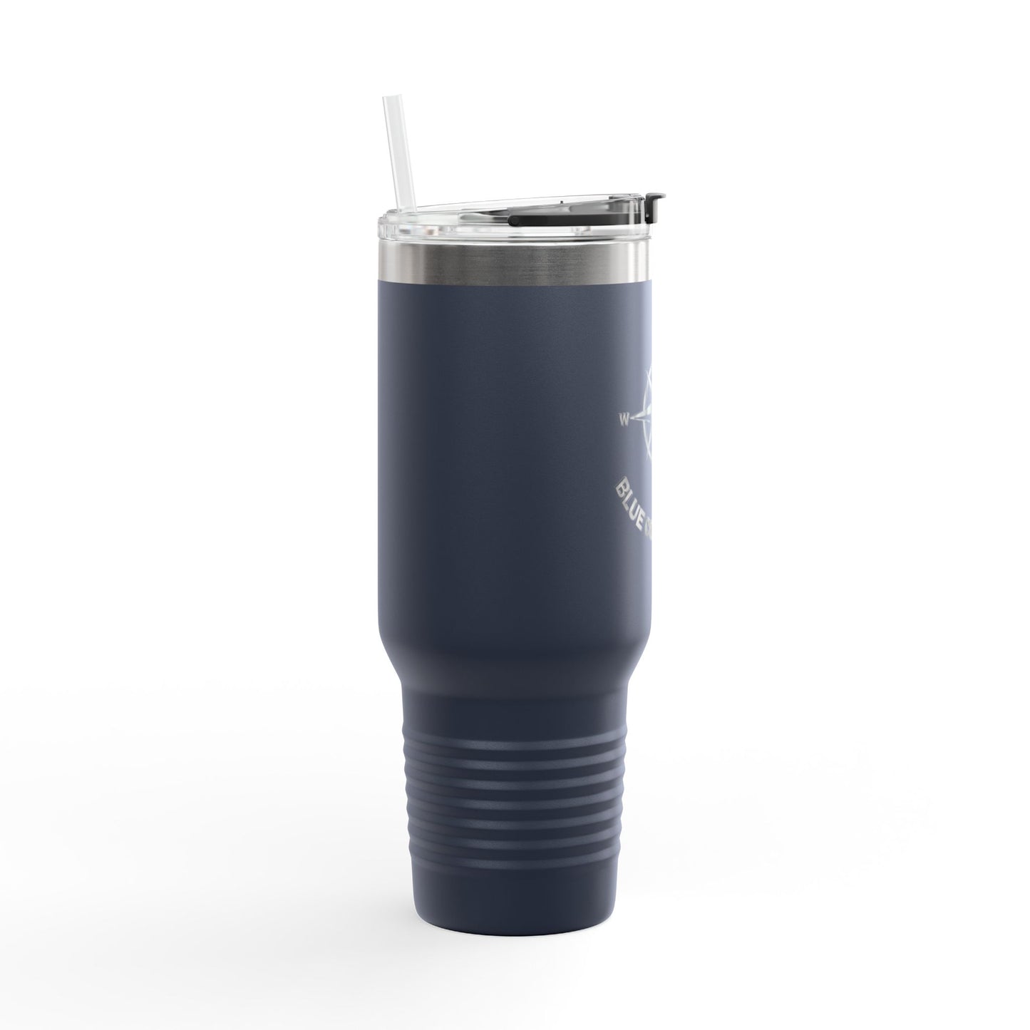 Blue Collar Outlaw | Compass Logo Blue Collar Wife Travel Mug | 40oz Insulated Tumbler