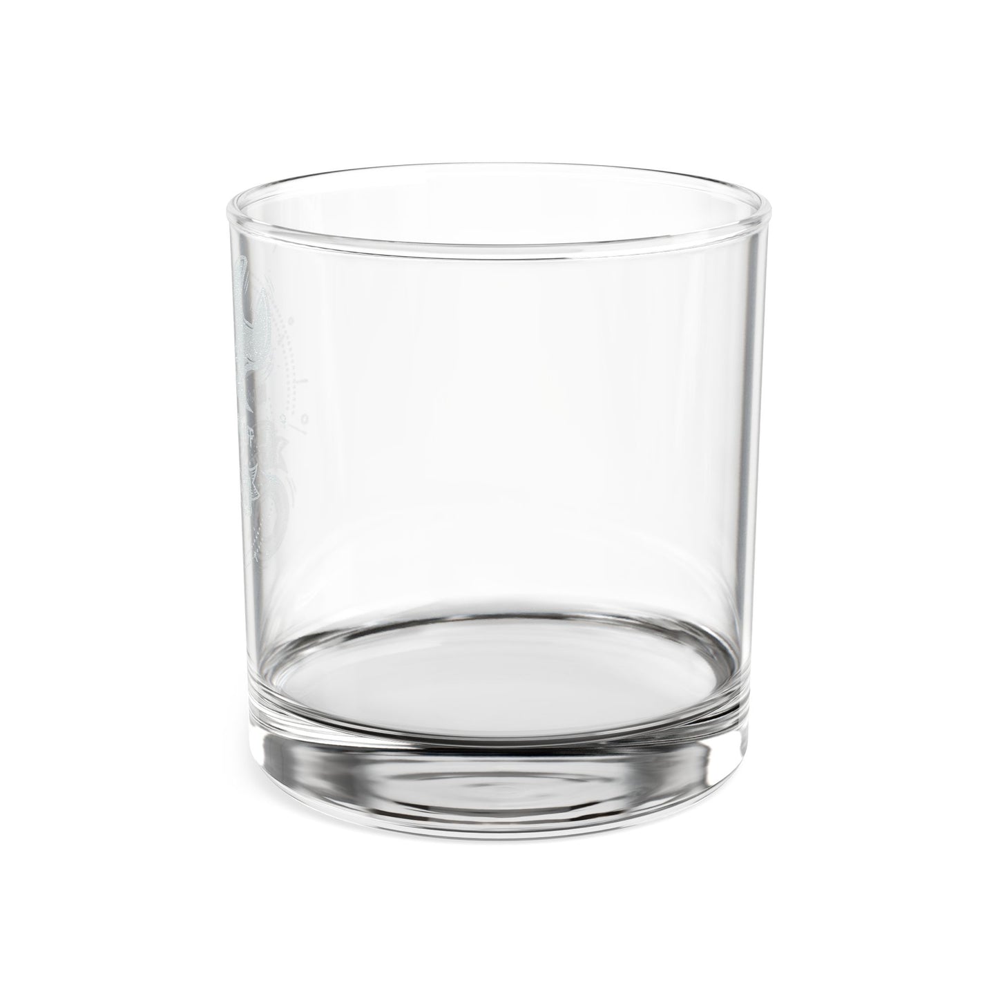 Blue Collar Outlaw | Hard Work Whiskey Glass | Engraved 10.5oz Rocks Glass