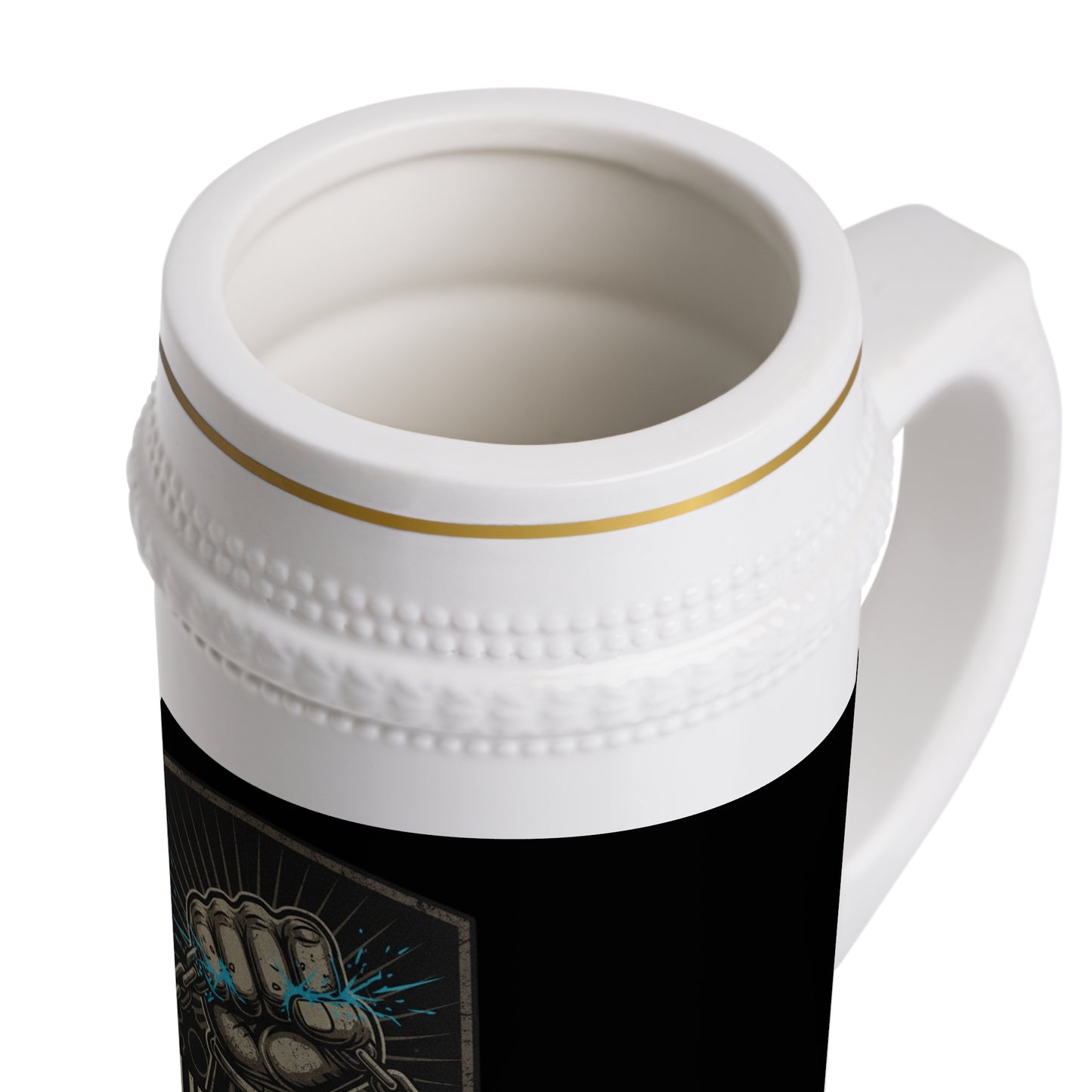 Blue Collar Outlaw | Fist Logo Beer Stein