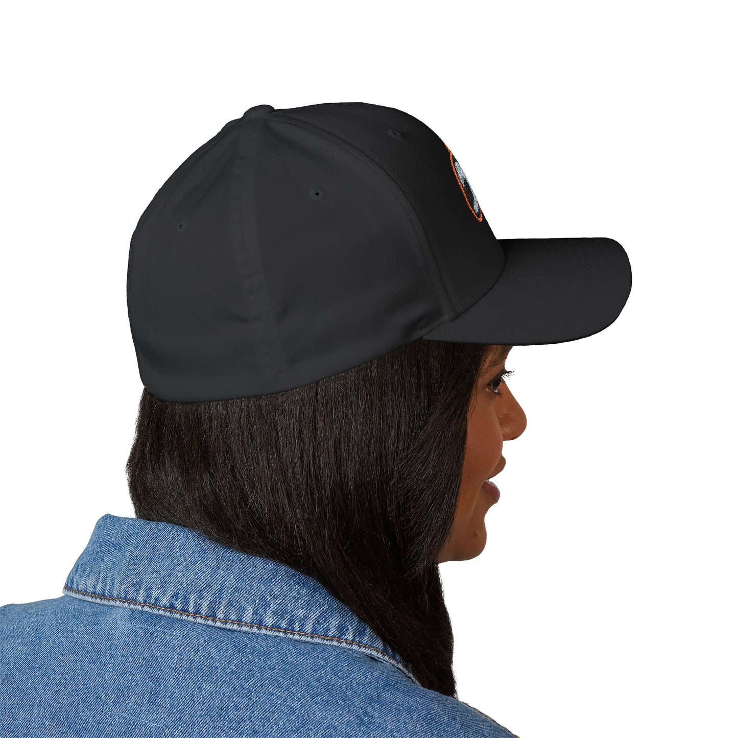 Blue Collar Outlaw | Embroidered Structured FlexFit Cap