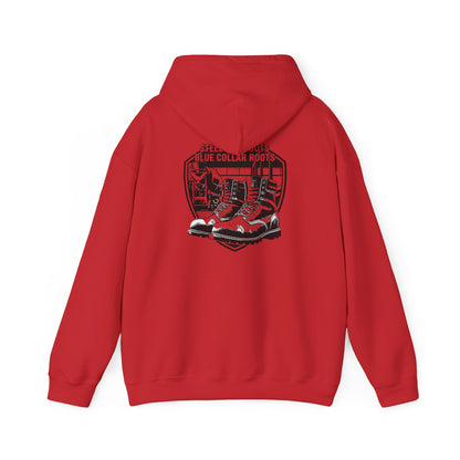 Blue Collar Outlaw | Blue Collar Roots Work Boots Hoodie