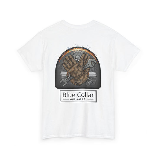 Blue Collar Outlaw | Gloves & Wrench T-Shirt