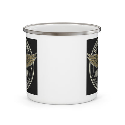 Blue Collar Outlaw | Blue Collar Grit Enamel Camping Mug