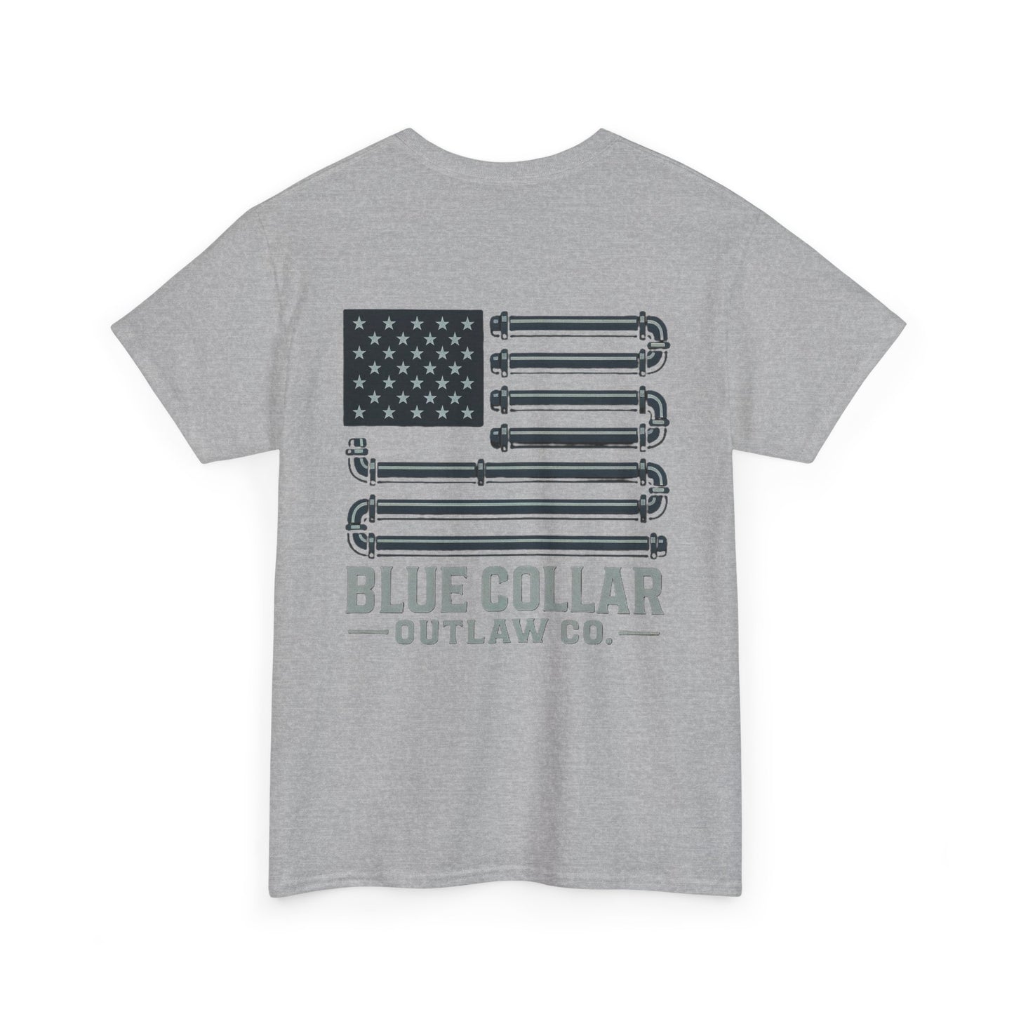 Blue Collar Outlaw | Stars and Pipes T-Shirt