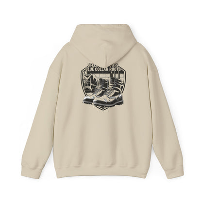 Blue Collar Outlaw | Blue Collar Roots Work Boots Hoodie