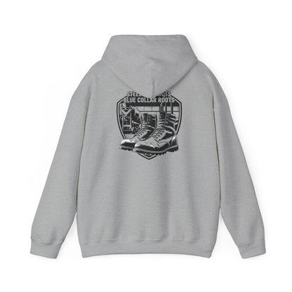 Blue Collar Outlaw | Blue Collar Roots Work Boots Hoodie
