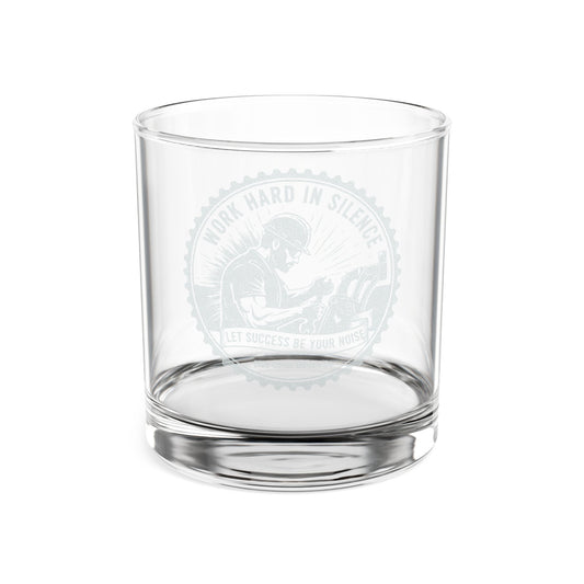 Blue Collar Outlaw | Success Whiskey Glass | Engraved 10.5oz Rocks Glass