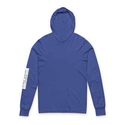 Blue Collar Outlaw | Skull Logo Long Sleeve Hooded Tee