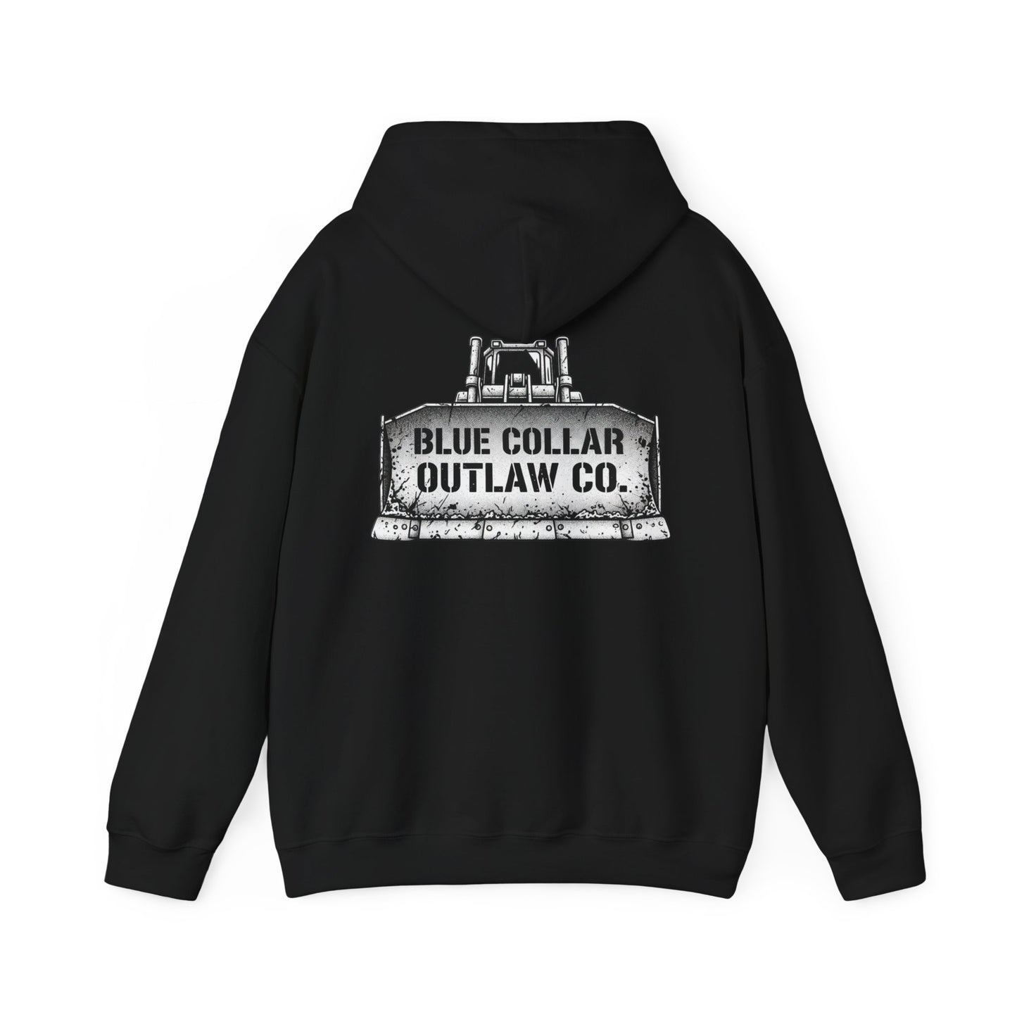 Blue Collar Outlaw | Bulldozer Hoodie