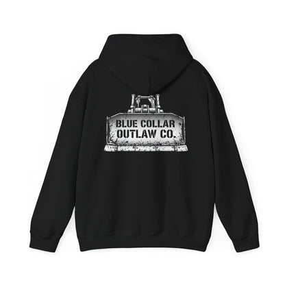 Blue Collar Outlaw | Bulldozer Hoodie