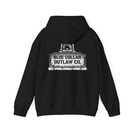 Blue Collar Outlaw | Bulldozer Hoodie