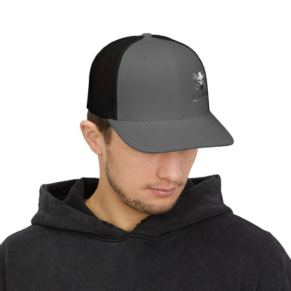 Blue Collar Outlaw | Blue Collar Skull Logo Snapback Cap