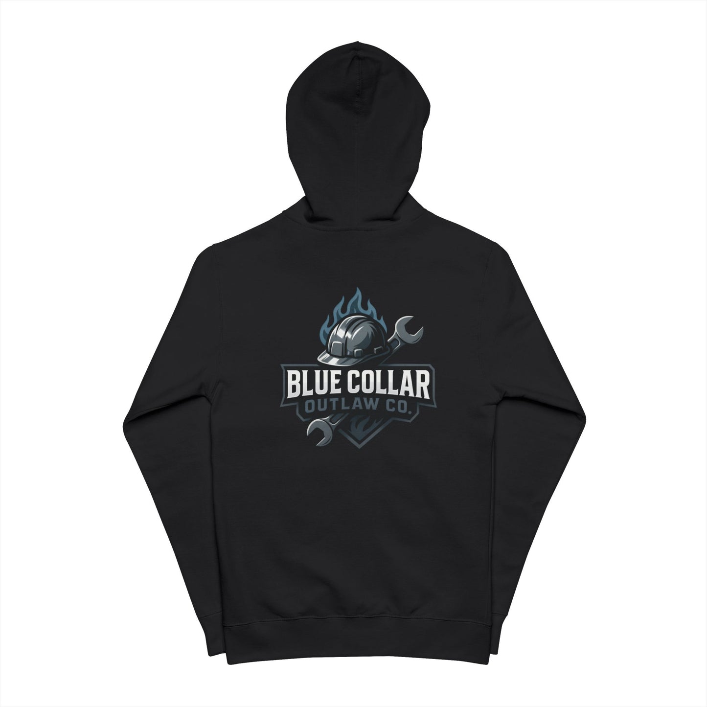 Blue Collar Outlaw | Wrench Zip Up Hoodie