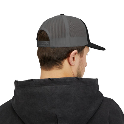 Blue Collar Outlaw | Blue Collar Skull Logo Snapback Cap