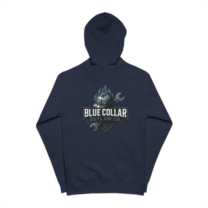 Blue Collar Outlaw | Wrench Zip Up Hoodie