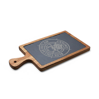 Blue Collar Outlaw | Blue Collar Outlaw Logo Charcuterie Board