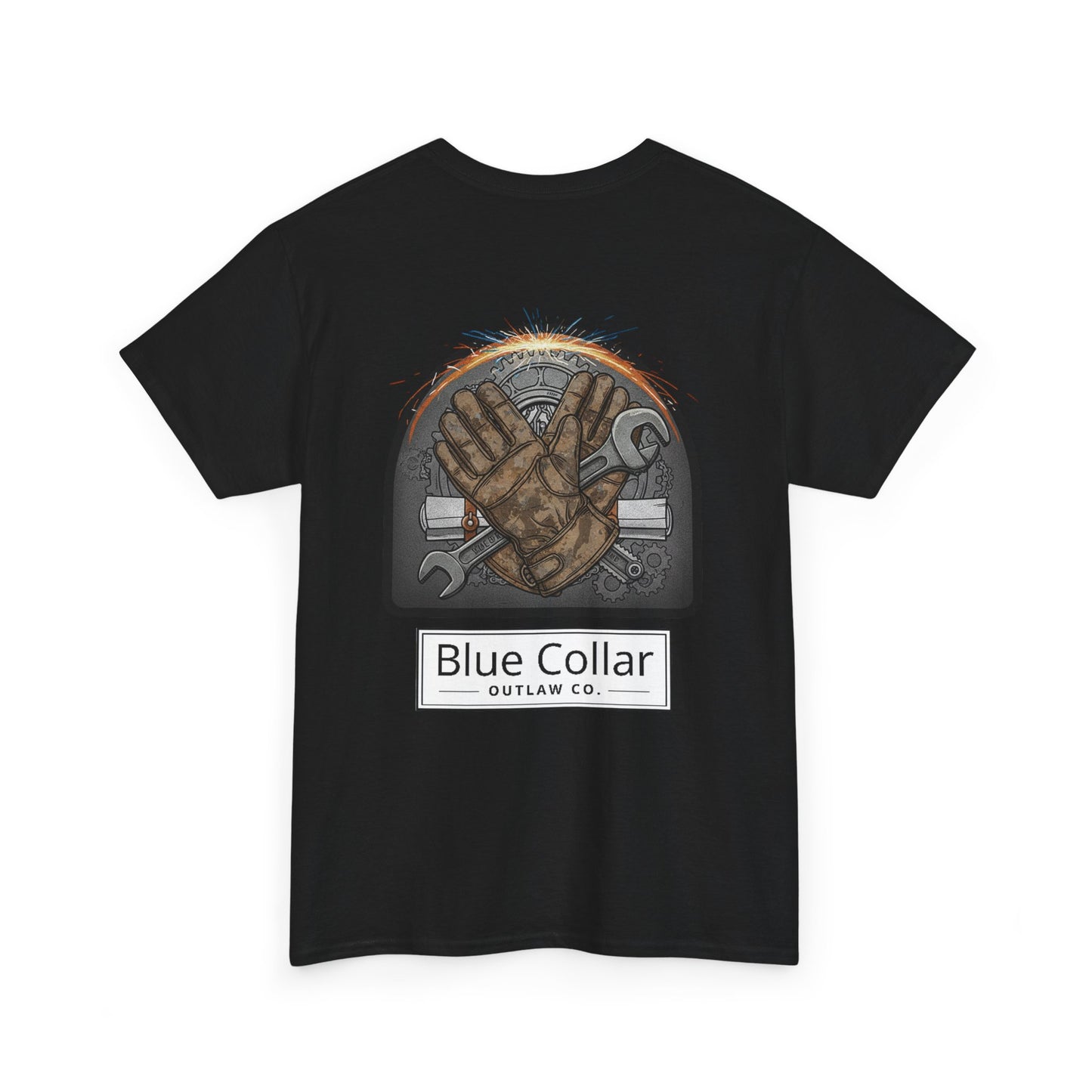 Blue Collar Outlaw | Gloves & Wrench T-Shirt