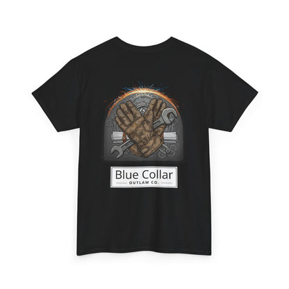Blue Collar Outlaw | Gloves & Wrench T-Shirt