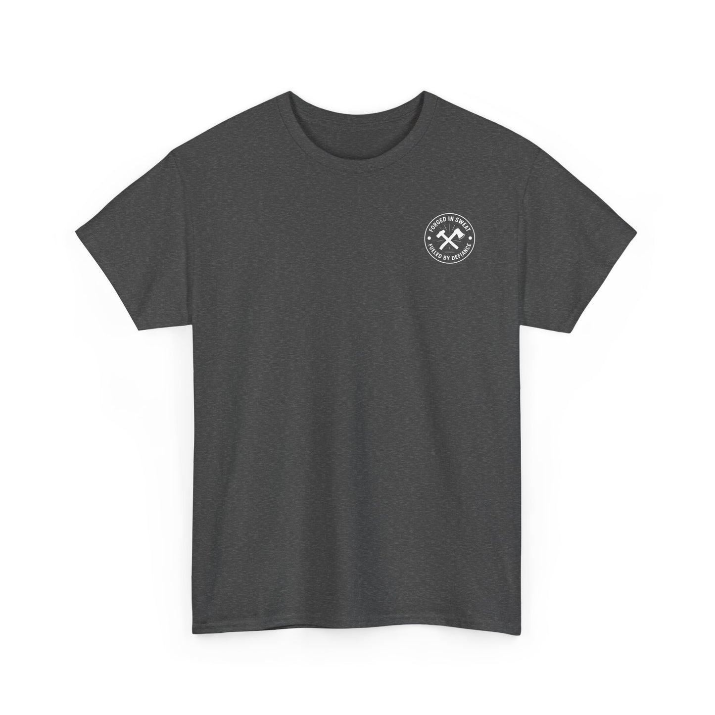 Blue Collar Outlaw | Forged in Sweat - Axe & Hammer T-Shirt