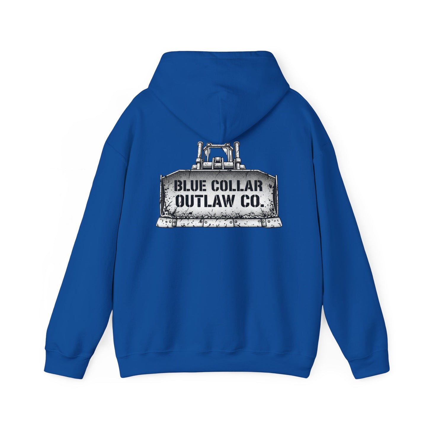 Blue Collar Outlaw | Bulldozer Hoodie