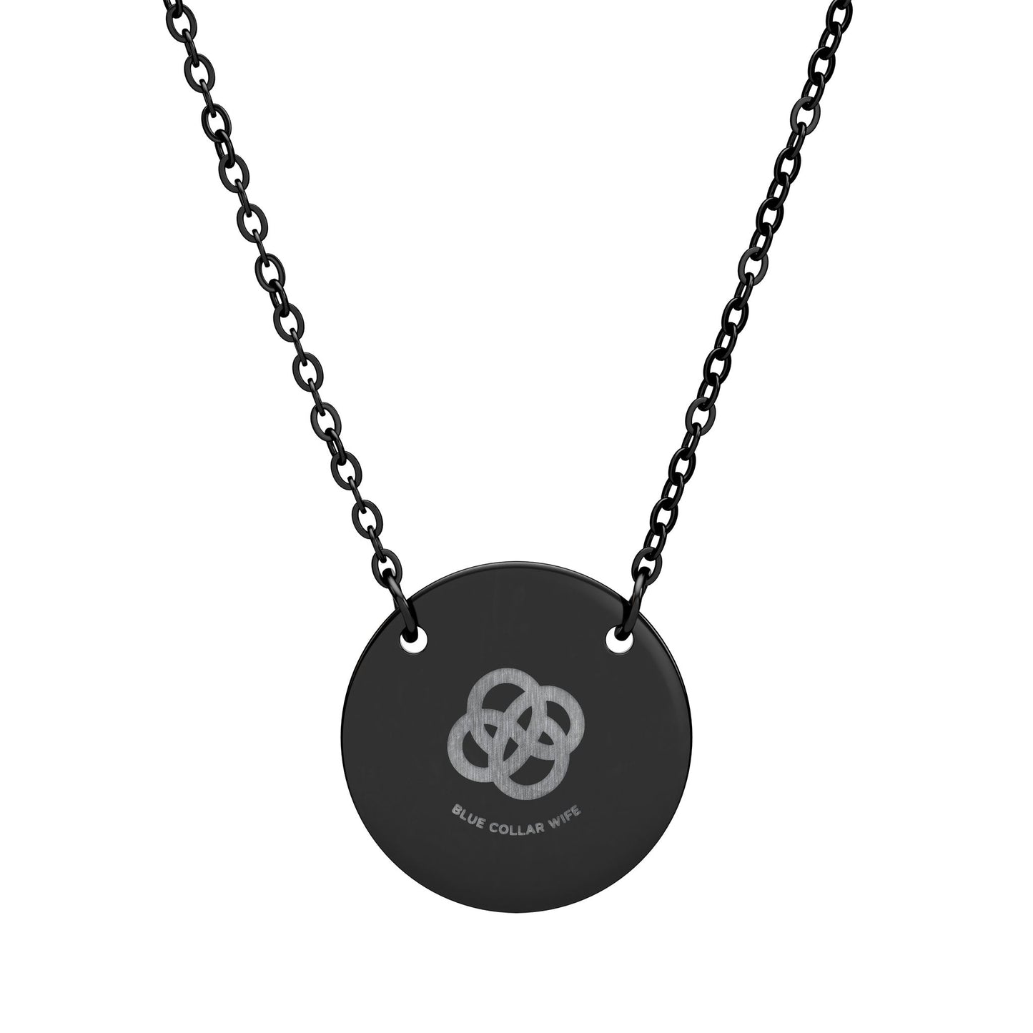 Blue Collar Outlaw | Interlocking Knot Circle Necklace