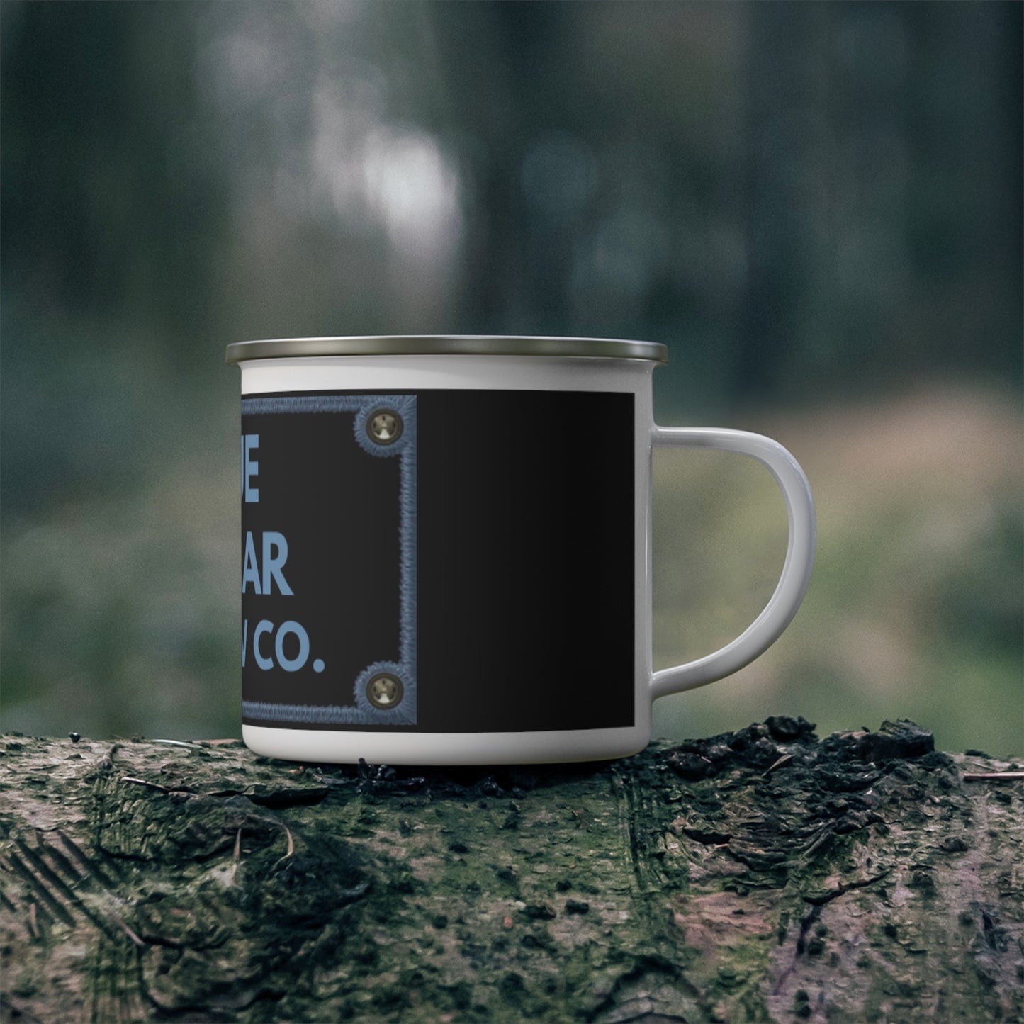 Blue Collar Outlaw | Blue Collar Outlaw Logo Enamel Camping Mug