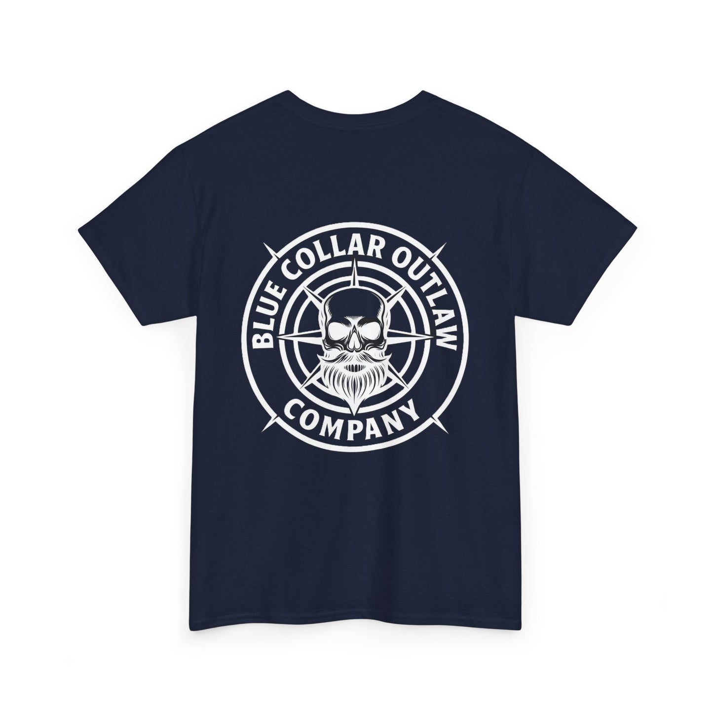 Blue Collar Outlaw | BCO Skull & Compass T-Shirt