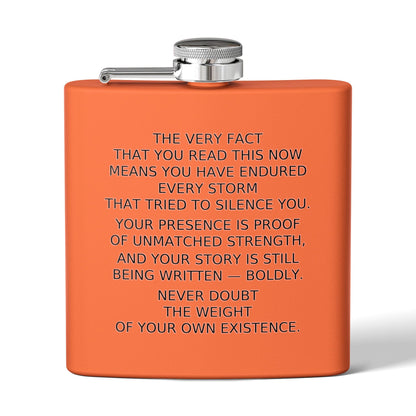 Blue Collar Outlaw | Inspirational Flask
