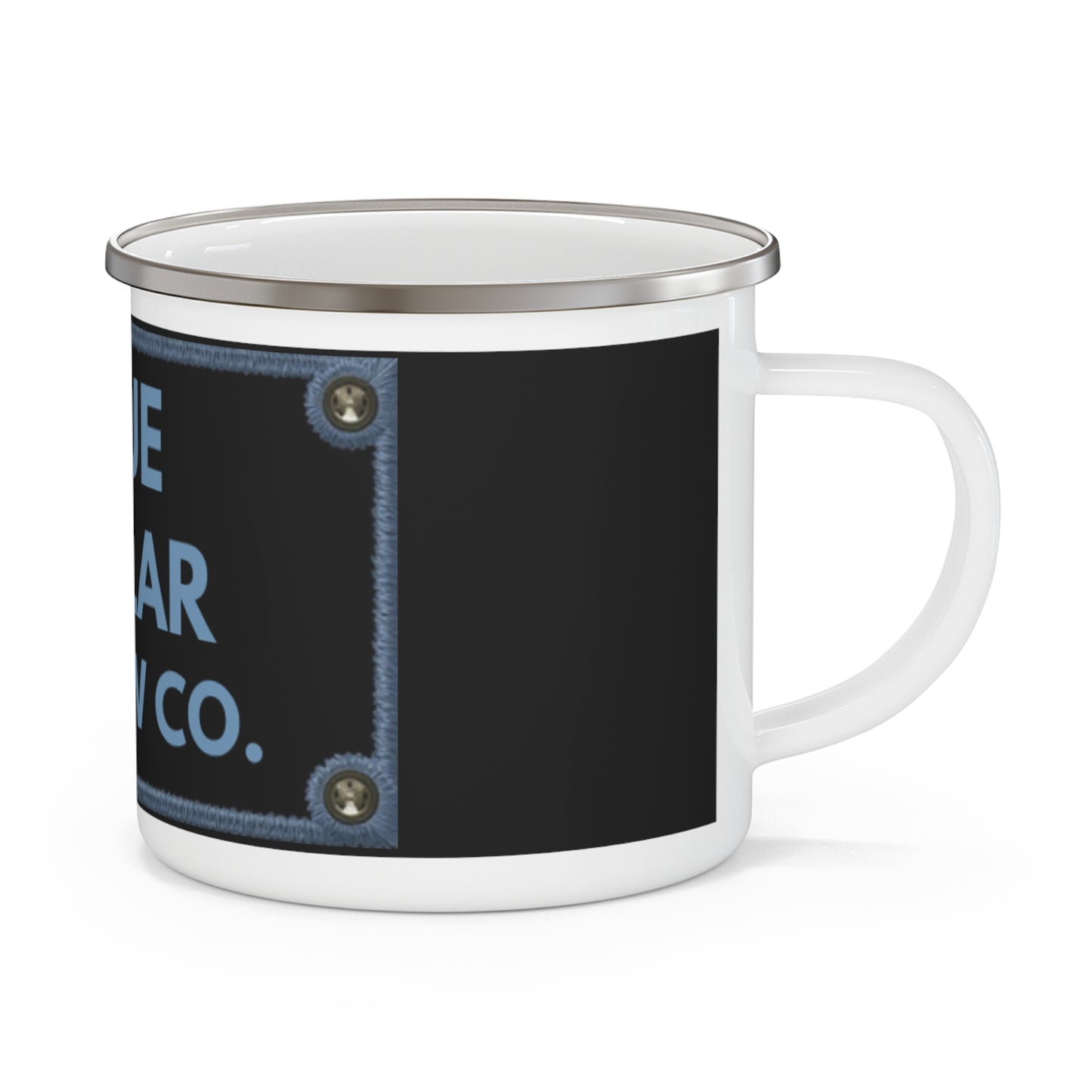 Blue Collar Outlaw | Blue Collar Outlaw Logo Enamel Camping Mug