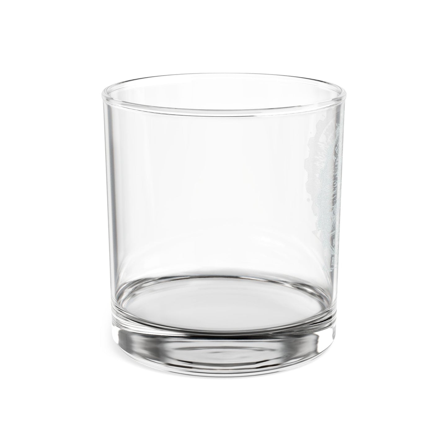 Blue Collar Outlaw | Persistence Whiskey Glass | Engraved 10.5oz Rocks Glass