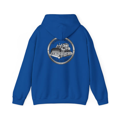 Blue Collar Outlaw | Bulldozer Hoodie