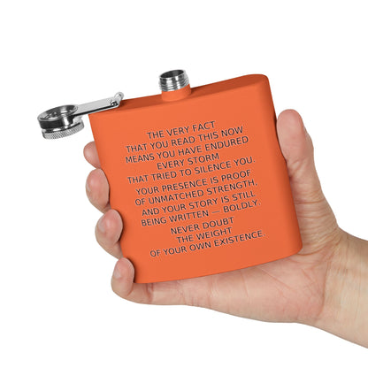 Blue Collar Outlaw | Inspirational Flask
