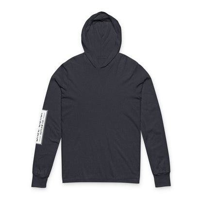 Blue Collar Outlaw | Skull Logo Long Sleeve Hooded Tee
