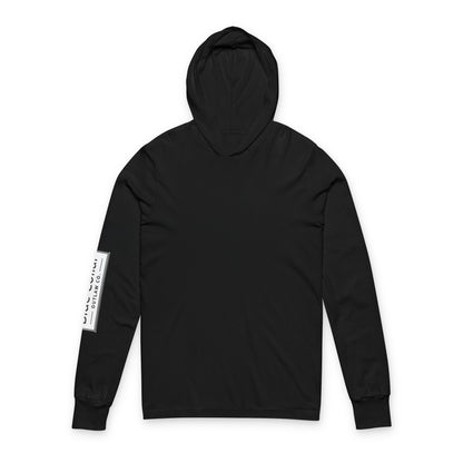 Blue Collar Outlaw | Skull Logo Long Sleeve Hooded Tee