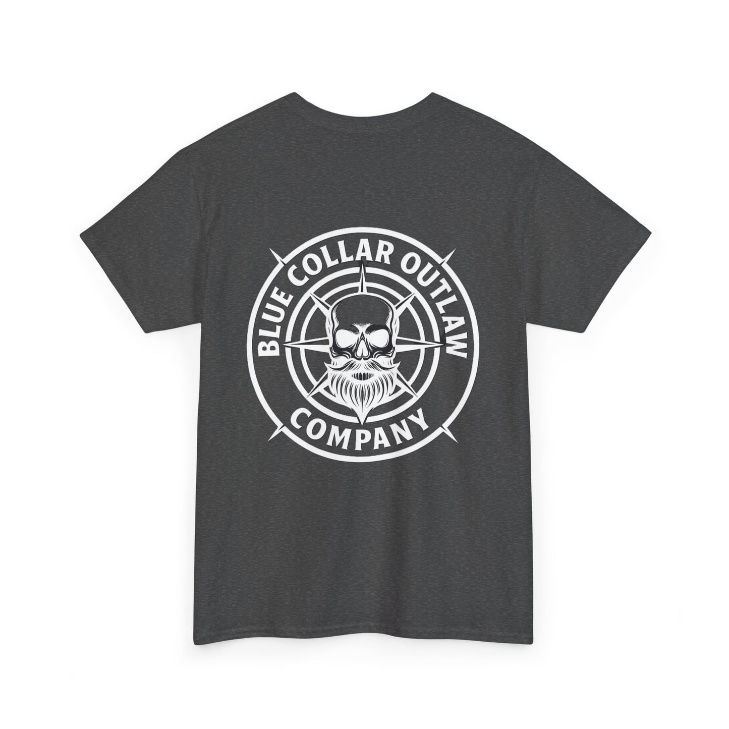 Blue Collar Outlaw | BCO Skull & Compass T-Shirt
