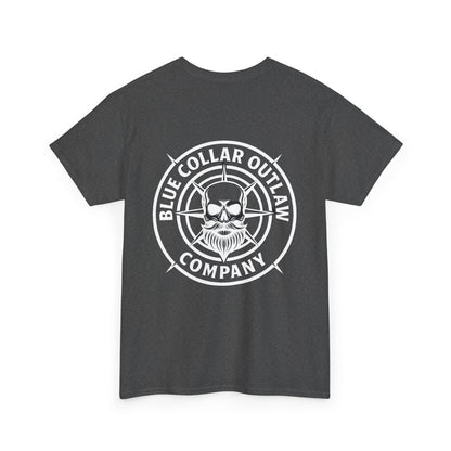 Blue Collar Outlaw | BCO Skull & Compass T-Shirt