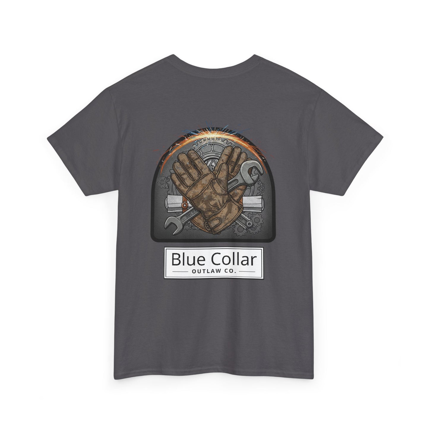 Blue Collar Outlaw | Gloves & Wrench T-Shirt