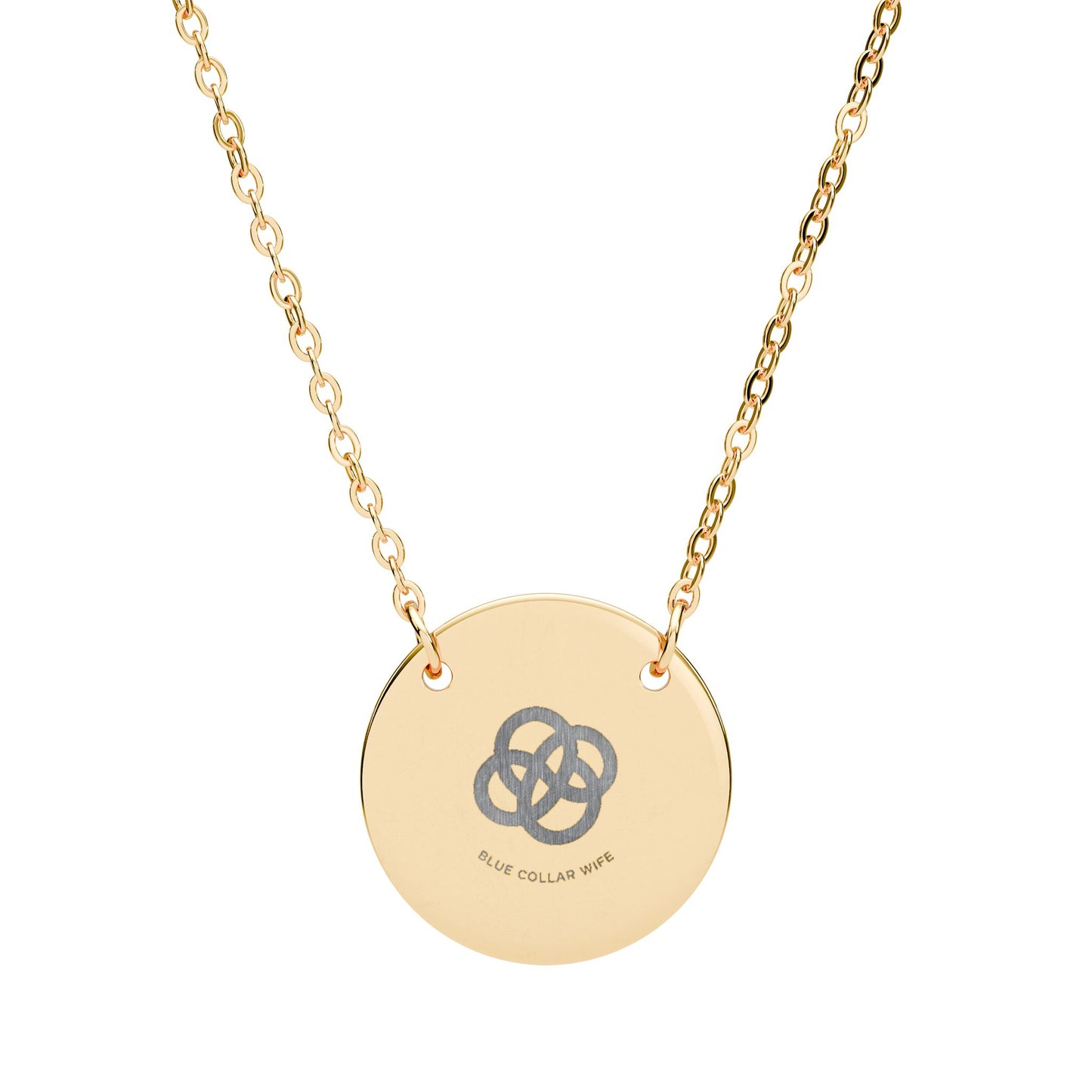Blue Collar Outlaw | Interlocking Knot Circle Necklace