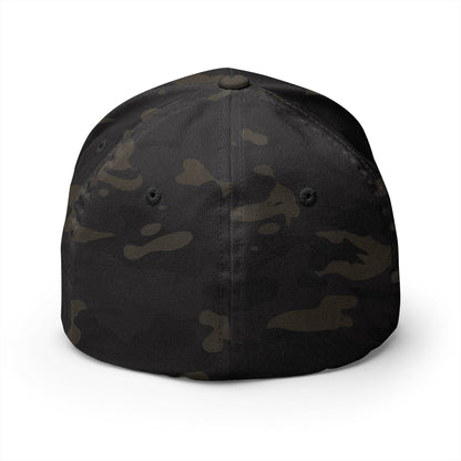 Blue Collar Outlaw | Embroidered Structured FlexFit Cap