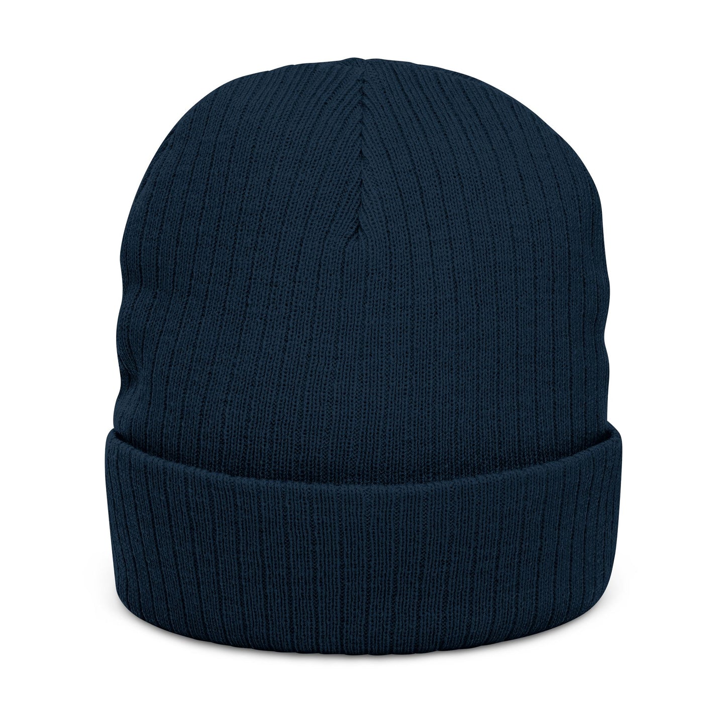 Blue Collar Outlaw | Blue Collar Patch Ribbed Knit Beanie