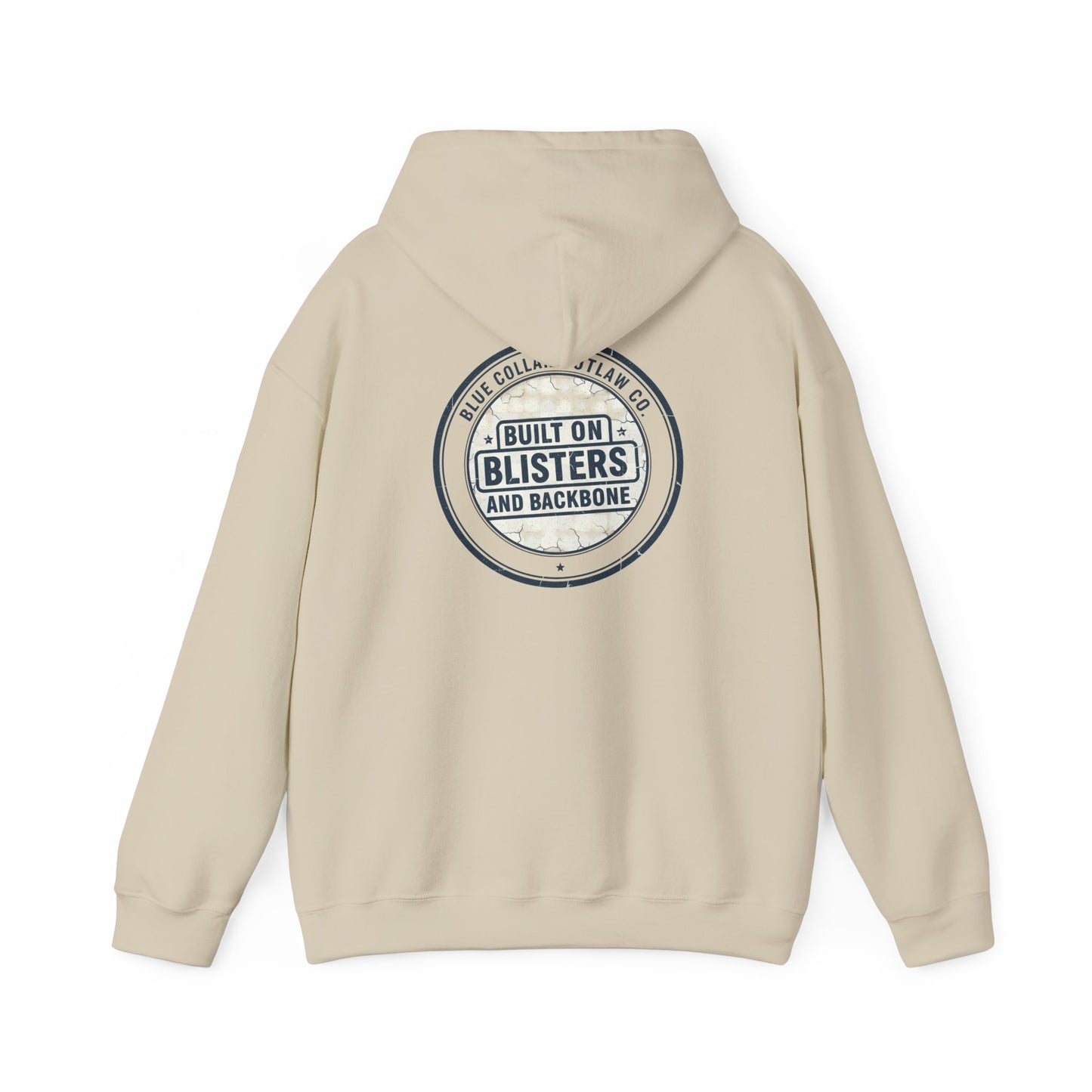 Blue Collar Outlaw | Blisters and Backbone Hoodie
