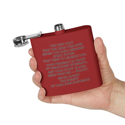 Blue Collar Outlaw | Inspirational Flask