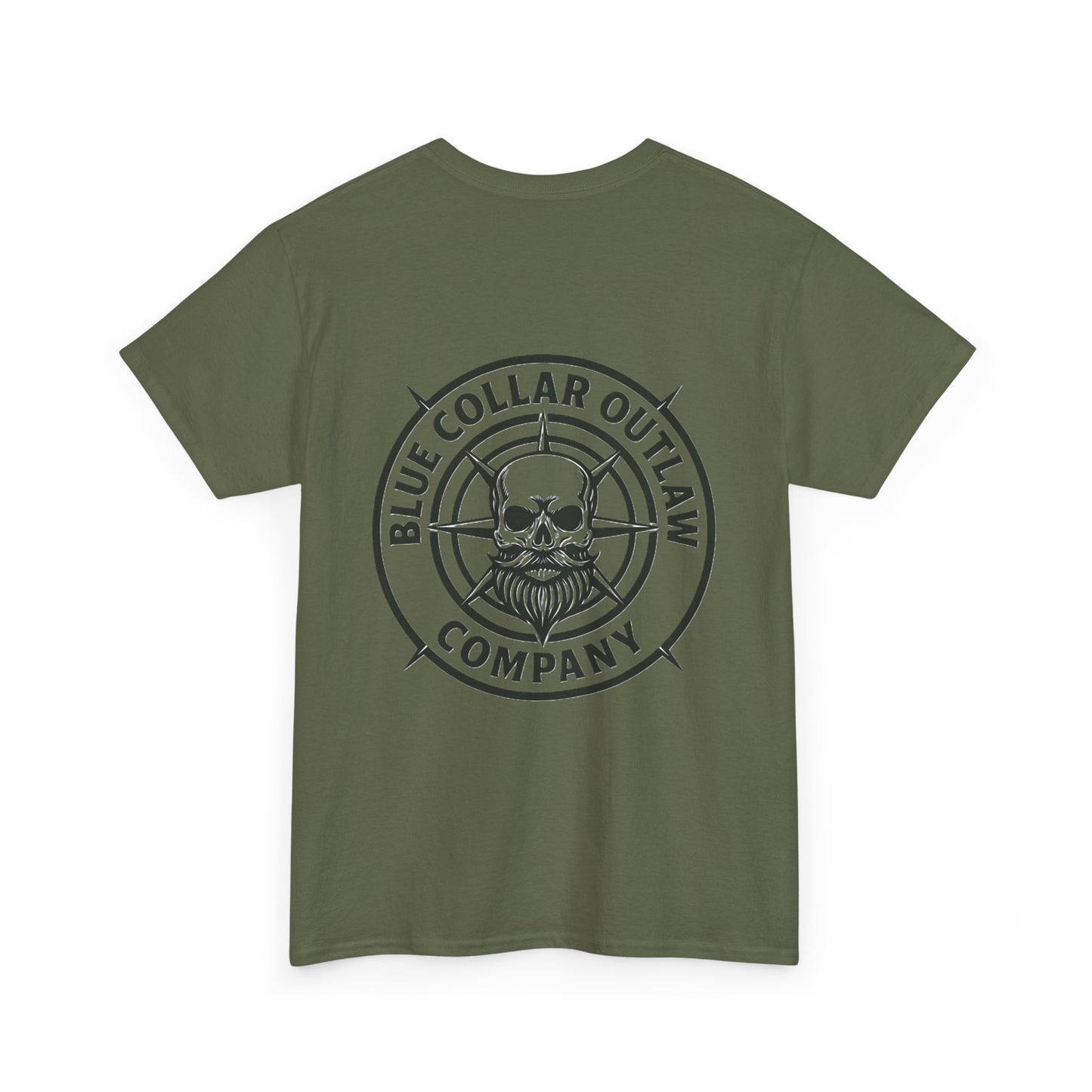 Blue Collar Outlaw | BCO Skull & Compass T-Shirt