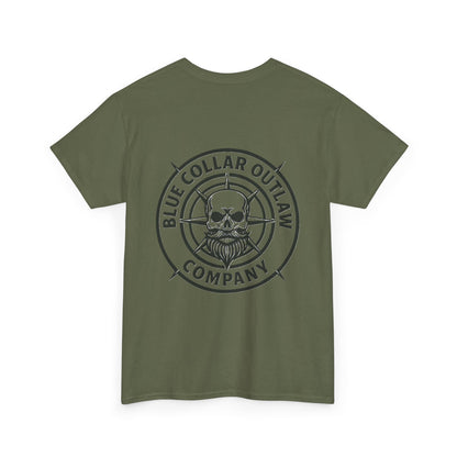 Blue Collar Outlaw | BCO Skull & Compass T-Shirt