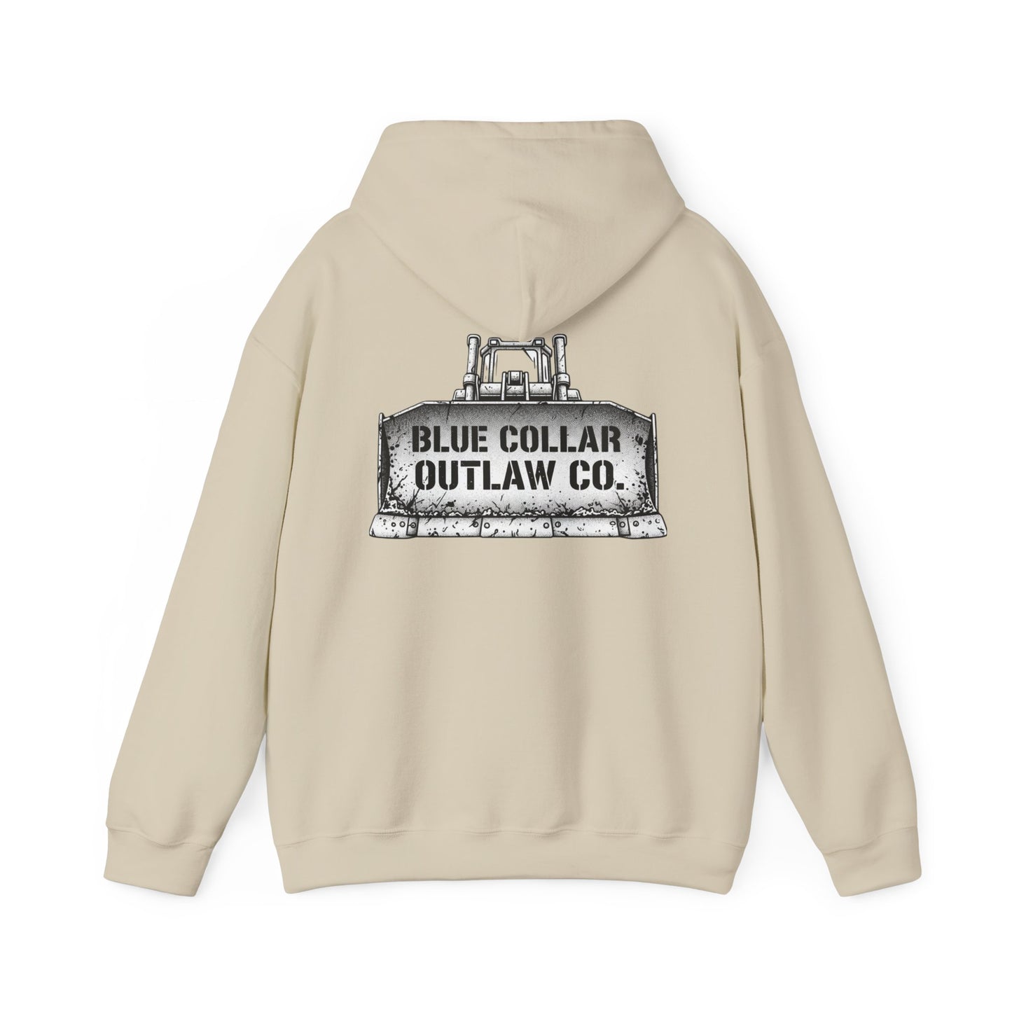 Blue Collar Outlaw | Bulldozer Hoodie