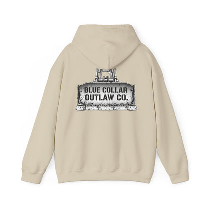 Blue Collar Outlaw | Bulldozer Hoodie
