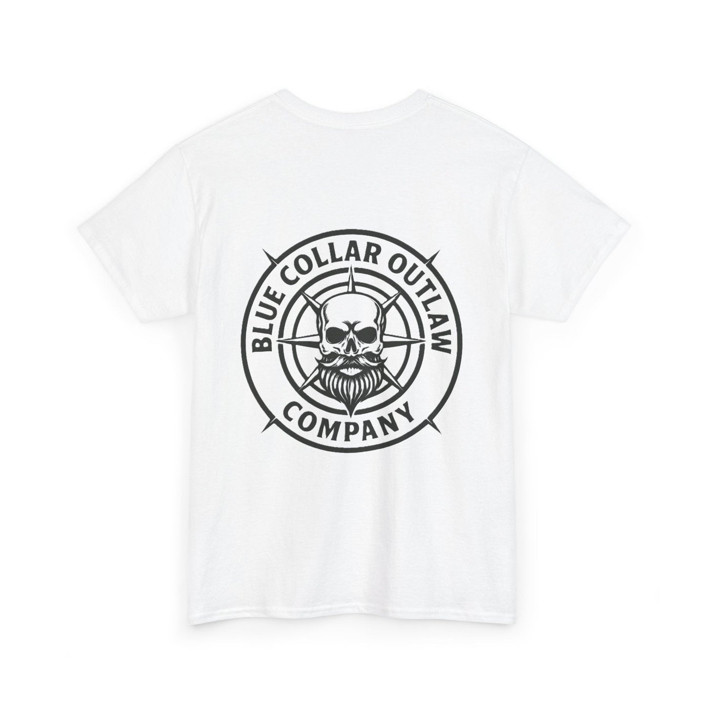 Blue Collar Outlaw | BCO Skull & Compass T-Shirt