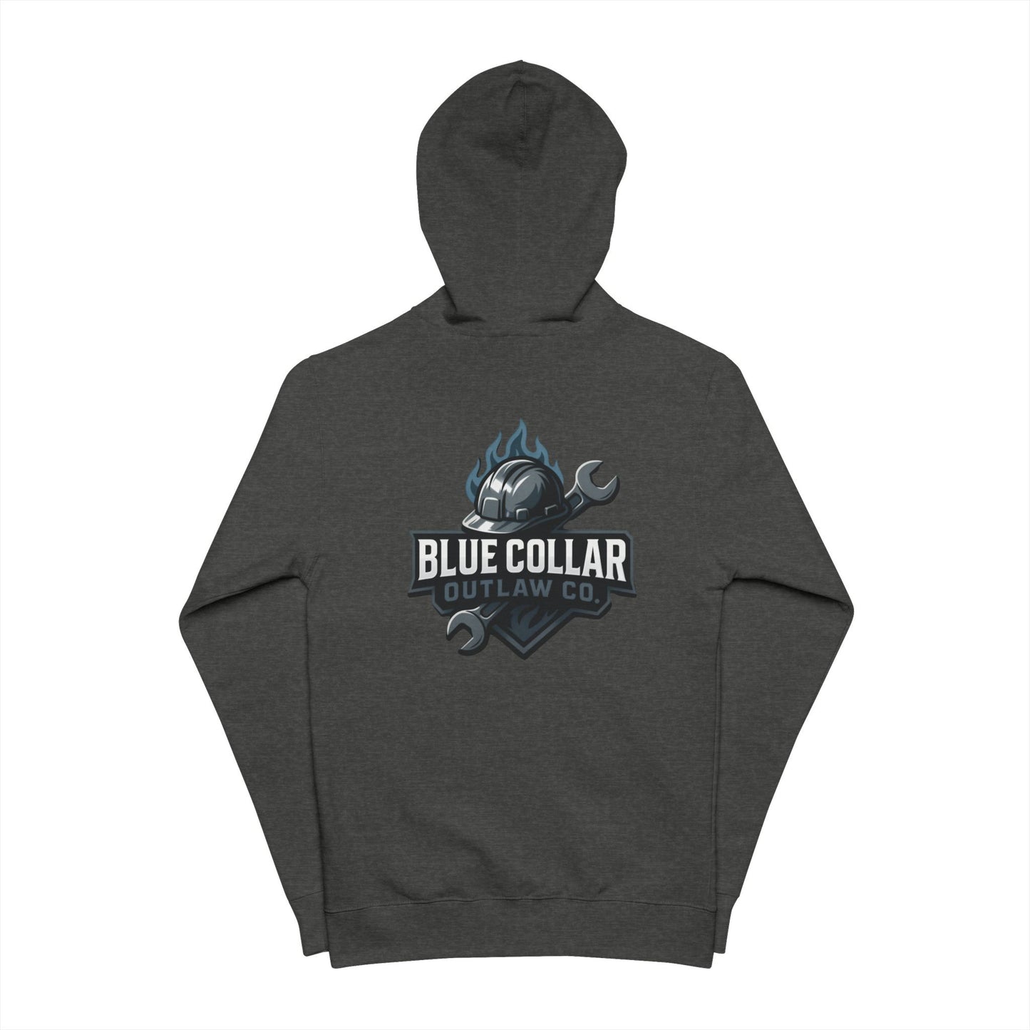 Blue Collar Outlaw | Wrench Zip Up Hoodie