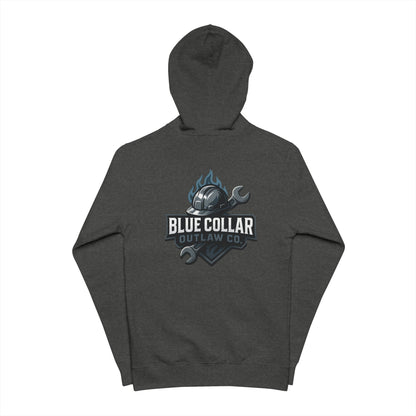 Blue Collar Outlaw | Wrench Zip Up Hoodie