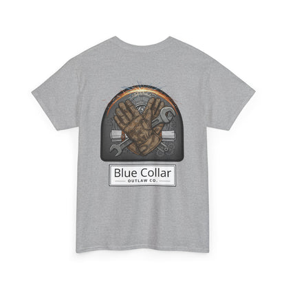 Blue Collar Outlaw | Gloves & Wrench T-Shirt
